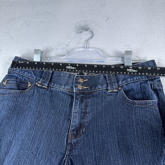 Lane Bryant Bootcut Jeans Womens Size 16 Tighter Tummy Technology High Rise Blue - Picture 8 of 13